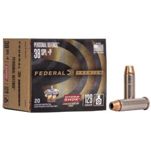 https3A2F2Fmedia.chattanoogashooting.com2Fimages2Fproduct2FFAP38HS12FFAP38HS1_1.jpg Federal Premuim Personal Defense Handgun Ammunition 38 Spl 129gr JHP 950 fps 20/ct