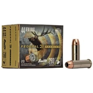 https3A2F2Fmedia.chattanoogashooting.com2Fimages2Fproduct2FFAP44SA2FFAP44SA_1.jpg Federal Premium Vital-Shok Handgun Ammunition .44 Mag 280 gr JHP 1170 fps 20/ct