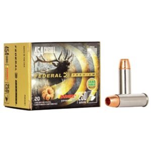 https3A2F2Fmedia.chattanoogashooting.com2Fimages2Fproduct2FFAP454XB12FFAP454XB1_1.jpg Federal Premium Barnes Expander Handgun Ammunition .454 Casull 250 gr JHP 1530 fps 20/ct
