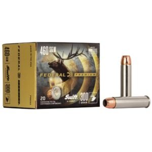 https3A2F2Fmedia.chattanoogashooting.com2Fimages2Fproduct2FFAP460SA2FFAP460SA_1.jpg Federal Premium Swift A-Frame Handgun Ammunition .460 S&W 300 gr JHP 1750 fps 20/ct