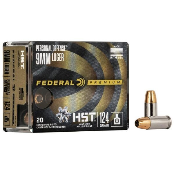 https3A2F2Fmedia.chattanoogashooting.com2Fimages2Fproduct2FFAP9HST1S2FFAP9HST1S-federal-premium-personal-defense-hst-handgun-ammunition-9mm-luger-124gr-1150-fps-hst-20-ct.jpg Federal Premium Personal Defense HST Handgun Ammunition 9mm Luger 124gr HST 1150 fps 20/ct