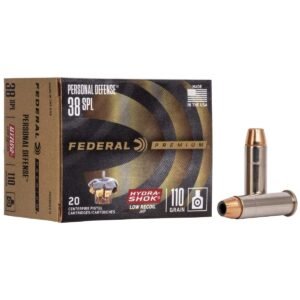 https3A2F2Fmedia.chattanoogashooting.com2Fimages2Fproduct2FFAPD38HS3H2FFAPD38HS3H_1.jpg Federal Premuim Personal Defense Handgun Ammunition .38 Spl 110 gr JHP 980 fps 20/ct