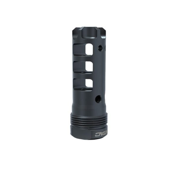 https3A2F2Fmedia.chattanoogashooting.com2Fimages2Fproduct2FFCDGN9MMBPBL2FFCDGN9MMBPBL-1.jpg Lantac Plan B Full Length Dragon Muzzle Brake 9mm Luger 2.6" 1/2x28