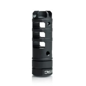 https3A2F2Fmedia.chattanoogashooting.com2Fimages2Fproduct2FFCDGNAK47BDA2FFCDGNAK47BDA-1.jpg Lantac Drakon Muzzle Brake AK 7.62X39 14x1MM L/H Thread with Dead Air Keymount