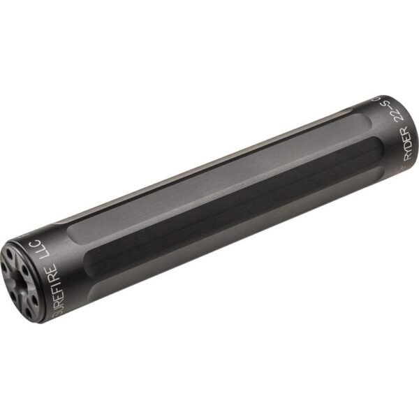 https3A2F2Fmedia.chattanoogashooting.com2Fimages2Fproduct2FFHSFRYDER22S2FFHSFRYDER22S.jpg SureFire SF Ryder 22-S Suppressor .22 LR/.22 WMR/.17 HMR Direct Thread 1/2-28 Stainless Steel Black