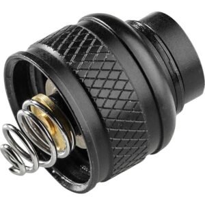 https3A2F2Fmedia.chattanoogashooting.com2Fimages2Fproduct2FFHUEBK2FFHUEBK-1.jpg Surefire UE Scout Light Rear Cap Tailcap for Scout Light WeaponLights Black