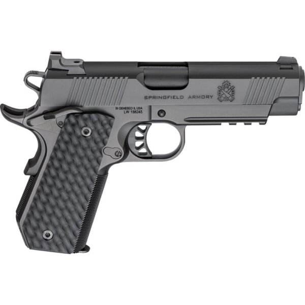 https3A2F2Fmedia.chattanoogashooting.com2Fimages2Fproduct2FFKPC9124LRCC2FFKPC9124LRCC-1.jpg Springfield Armory 1911 TRP Handgun .45 ACP 7rd Magazines (2) 4.25" Barrel Black with Light Rail