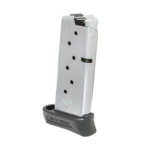 https3A2F2Fmedia.chattanoogashooting.com2Fimages2Fproduct2FFKPG69072FFKPG6907.jpg Springfield 911 Stainless Steel Magazine w/ Pinky Extension 9mm 7/rd
