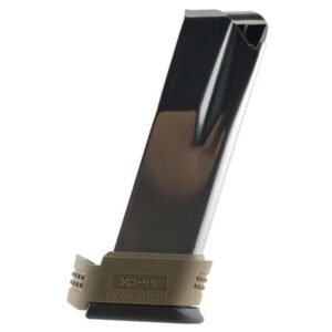 https3A2F2Fmedia.chattanoogashooting.com2Fimages2Fproduct2FFKXD45502FFKXD4550-1.jpg Springfield XD Compact Handgun Magazine .45 ACP 13/rd FDE Sleeve