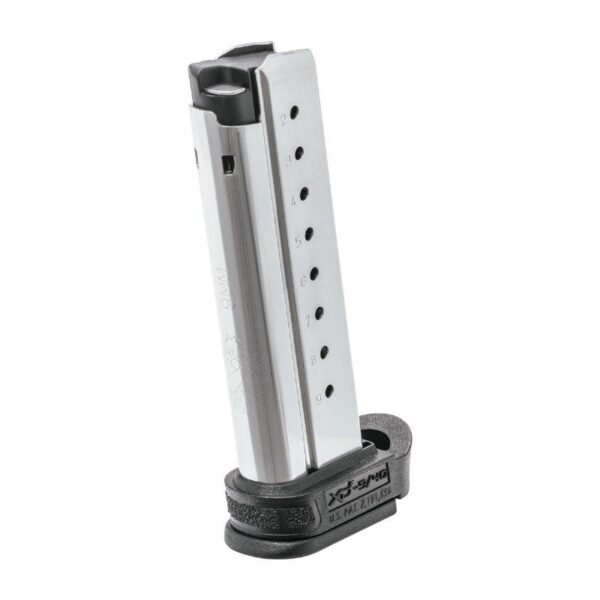 https3A2F2Fmedia.chattanoogashooting.com2Fimages2Fproduct2FFKXDE090912FFKXDE09091.jpg Springfield Armory XD-E Handgun Magazine with EXT Sleeve 9mm Luger 9/rd
