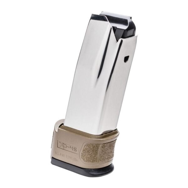https3A2F2Fmedia.chattanoogashooting.com2Fimages2Fproduct2FFKXDG4550FDE2FFKXDG4550FDE-1.jpg Springfield XD Mod.2 Sub-Compact Handgun Magazine FDE .45 ACP 13/rd