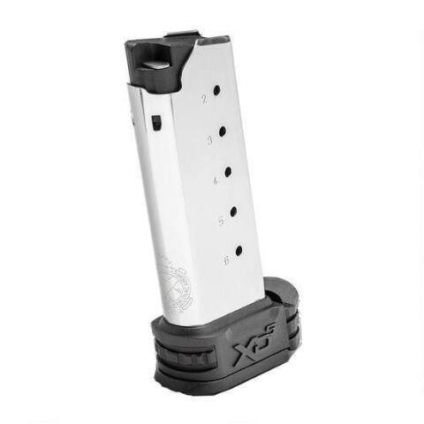 https3A2F2Fmedia.chattanoogashooting.com2Fimages2Fproduct2FFKXDS50062FFKXDS5006.jpg Springfield Armory XD(S) Midlength Handgun Magazine Stainless .45 ACP 5/rd