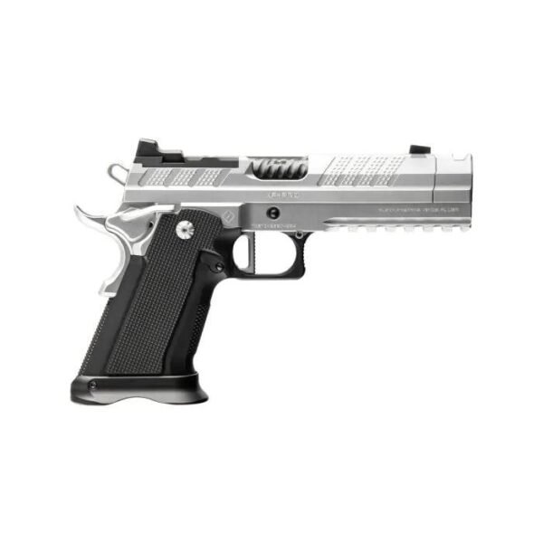 https3A2F2Fmedia.chattanoogashooting.com2Fimages2Fproduct2FFNXPCOMP9C2FFNXPCOMP9C2.jpg Fusion XP Comp Chrome Handgun 9mm Luger 17rd Magazines(2) 4.6" Barrel Optic Ready