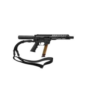 https3A2F2Fmedia.chattanoogashooting.com2Fimages2Fproduct2FFQFX9P8T2FFQFX9P8T.jpg Freedom Ordnance FX9 Handgun 9mm Luger 31rd Glock Style Magazine 8" Barrel Black with Sling