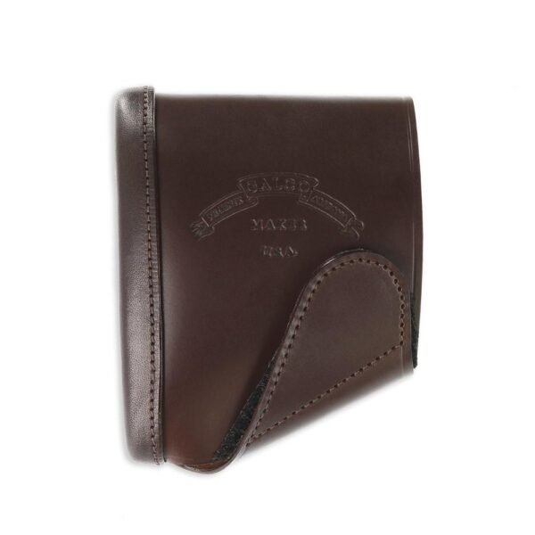 https3A2F2Fmedia.chattanoogashooting.com2Fimages2Fproduct2FGELT1030DH2FGELT1030DH-1.jpg Galco Leather Slip On Recoil Pad Dark Havana Brown Ambi Small
