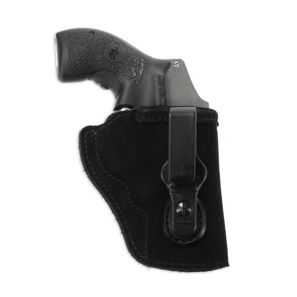 https3A2F2Fmedia.chattanoogashooting.com2Fimages2Fproduct2FGETUC286B2FGETUC158B-1_10.jpg Galco Tuck-N-Go 2.0 Strongside/Crossdraw IWB Holster for Glock 26 Gen 3-5 Black Ambi