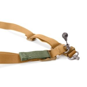 https3A2F2Fmedia.chattanoogashooting.com2Fimages2Fproduct2FGK2TO1R200CB2FGK2TO1R200CB-2.jpg Blue Force Gear Vickers 221 Sling Red Swivel Padded Coyoted Brown