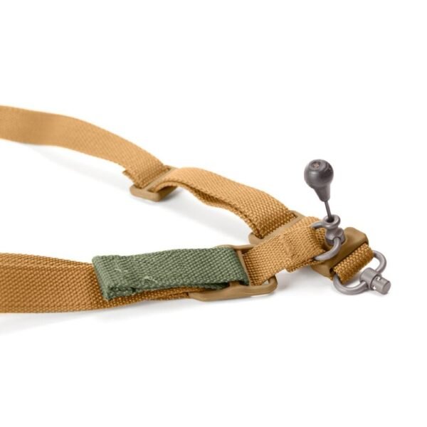 https3A2F2Fmedia.chattanoogashooting.com2Fimages2Fproduct2FGK2TO1R200CB2FGK2TO1R200CB-2.jpg Blue Force Gear Vickers 221 Sling Red Swivel Padded Coyoted Brown