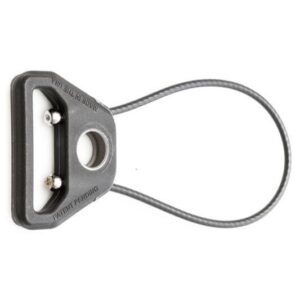 https3A2F2Fmedia.chattanoogashooting.com2Fimages2Fproduct2FGKUWLPBP275B2FGKUWLPBP275B-1.jpg Blue Force Gear Molded Universal Wire Loop Sling Attachment Push Button 2.75" Black