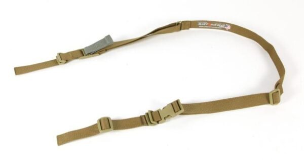 https3A2F2Fmedia.chattanoogashooting.com2Fimages2Fproduct2FGKVCAS125CB2FGKVCAS125CB.jpg Blue Force Vickers 2-Point Combat Sling with Acetal Adjuster Coyote Brown