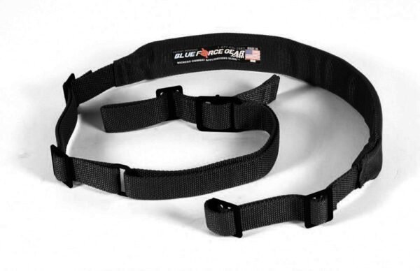 https3A2F2Fmedia.chattanoogashooting.com2Fimages2Fproduct2FGKVCAS200BK2FGKVCAS200BK.jpg Blue Force Gear Vickers Padded 2-Point Sling with Acetal Hardware Black