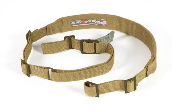 https3A2F2Fmedia.chattanoogashooting.com2Fimages2Fproduct2FGKVCAS200CB2FGKVCAS200CB.jpg Blue Force Gear Vickers Padded 2-Point Sling with Acetal Hardware Coyote Brown