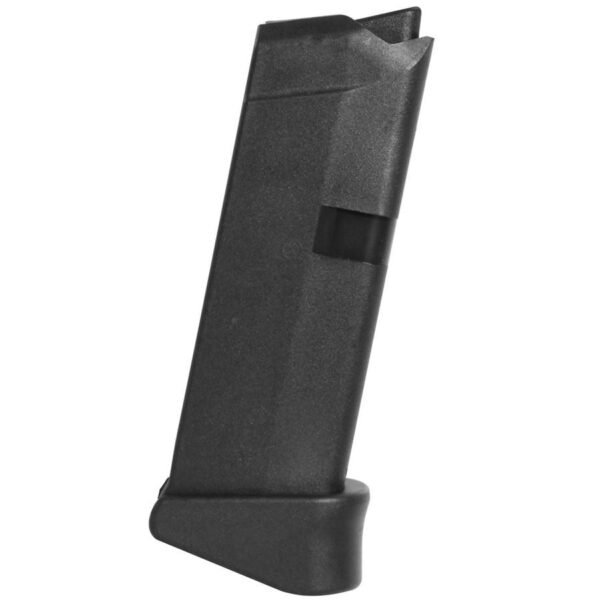 https3A2F2Fmedia.chattanoogashooting.com2Fimages2Fproduct2FGL337402FGL33740.jpg Glock Factory Handgun Magazine Black for Glock Model 43 with Extension 9mm Luger 6/rd Bulk
