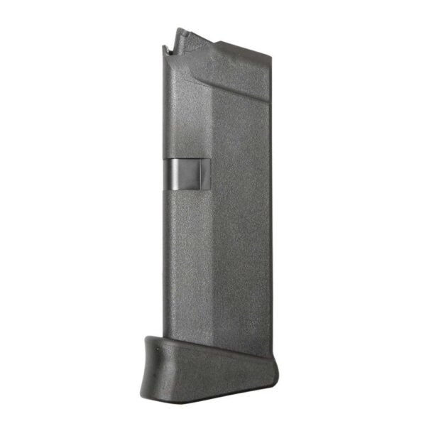 https3A2F2Fmedia.chattanoogashooting.com2Fimages2Fproduct2FGLMF088332FMF08833.jpg Glock Factory Original Glock 42 Magazine w/Extension Glock 42 .380 ACP Black Polymer 6/rd (USED)