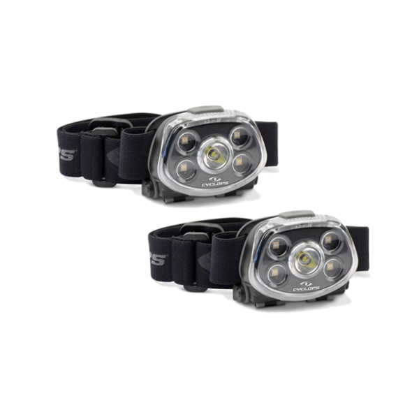 https3A2F2Fmedia.chattanoogashooting.com2Fimages2Fproduct2FGMCYCHLFXP2PK2FGMCYCHLFXP2PK-1.png Cyclops Force XP Headlamp 350 Lumens Black 2/ct