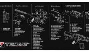 https3A2F2Fmedia.chattanoogashooting.com2Fimages2Fproduct2FGMTEKR36AR152FGMTEKR36AR15.jpg TekMat 12x36 Gun Cleaning Mat - AR-15 Black