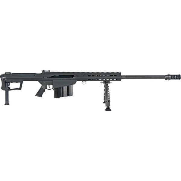https3A2F2Fmedia.chattanoogashooting.com2Fimages2Fproduct2FGX180592FGX180621.jpg Barrett M107A1 Rifle 50 BMG 10rd(1) Magazine 29" Fluted Barrel Black Cerakote
