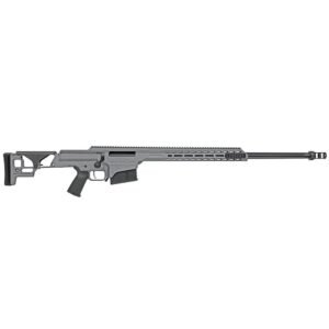 https3A2F2Fmedia.chattanoogashooting.com2Fimages2Fproduct2FGX185102FGX18507.jpg Barrett SMR MRAD Fixed Stock Rifle .300 Norma Magnum 10rd Magazine(1) 26'' Fluted Barrel Tungsten Grey Finish