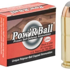 https3A2F2Fmedia.chattanoogashooting.com2Fimages2Fproduct2FGYPB101352FGYPB10135.jpg Glaser Pow'RBall Handgun Ammunition 10mm Auto 135 gr JHP 1400 fps 20/ct