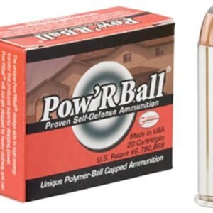 https3A2F2Fmedia.chattanoogashooting.com2Fimages2Fproduct2FGYPB3571002FGYPB357100.jpg Glaser Pow'RBall Handgun Ammunition .357 Mag 100 gr JHP 1450 fps 20/box