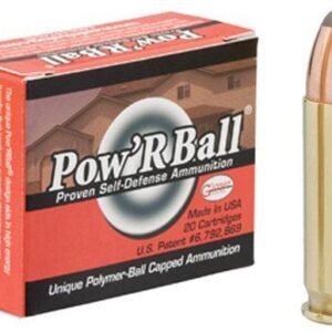 https3A2F2Fmedia.chattanoogashooting.com2Fimages2Fproduct2FGYPB38X1002FGYPB38X100.jpg Glaser Pow'RBall Handgun Ammunition .38 Super 100 gr JHP 1525 fps 20/box