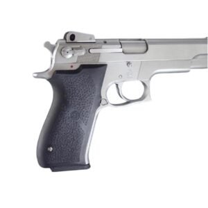https3A2F2Fmedia.chattanoogashooting.com2Fimages2Fproduct2FHA060102FHA06010-1.jpg Hogue S&W 1006/4506 Rubber Grips 10mm and .45 Caliber - Rubber