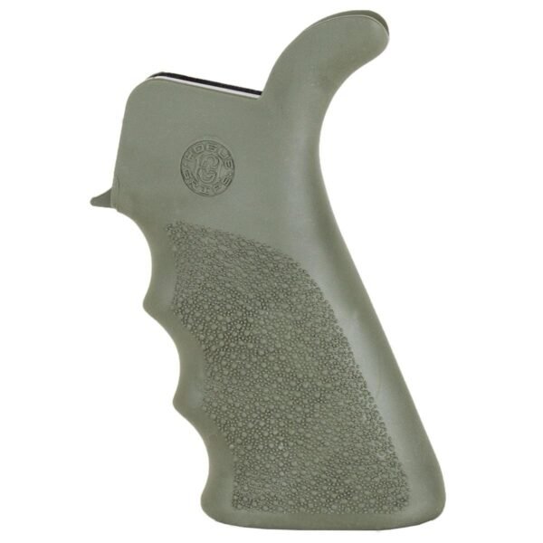 https3A2F2Fmedia.chattanoogashooting.com2Fimages2Fproduct2FHA150212FHA15021.jpg Hogue AR-15/M-16 Rubber Beavertail Grip with Finger Grooves-OD Green