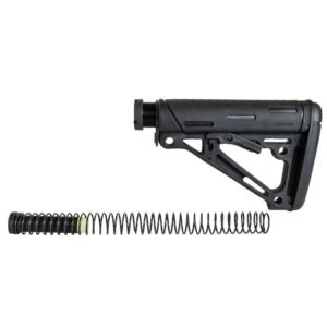 https3A2F2Fmedia.chattanoogashooting.com2Fimages2Fproduct2FHA150452FHA15045.jpg Hogue AR-15/M-16 OM Collapsible Buttstock Assembly with Buffer Tube and Hardware-Black Rubber