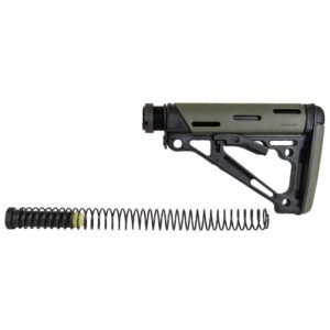 https3A2F2Fmedia.chattanoogashooting.com2Fimages2Fproduct2FHA152452FHA15245.jpg Hogue AR-15/M-16 OM Collapsible Buttstock Assembly with Buffer Tube and Hardware-OD Green Rubber