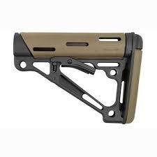 https3A2F2Fmedia.chattanoogashooting.com2Fimages2Fproduct2FHA153402FHA15340.jpg Hogue AR-15/M16 Overmolded Collapsible Mil-Spec Buffer Tube Buttstock FDE