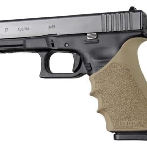 https3A2F2Fmedia.chattanoogashooting.com2Fimages2Fproduct2FHA170332FHA17033.jpg Hogue HandAll Beavertail Grip Sleeve Glock 17 G17 MOS G17L G22 G35 G35 MOS G34 G34 MOS G31 G37 Gen 3-4 FDE