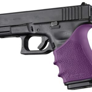 https3A2F2Fmedia.chattanoogashooting.com2Fimages2Fproduct2FHA170462FHA17046.jpg Hogue HandAll Beavertail Grip Sleeve Glock 19 23 32 38 Gen 3-4 Purple