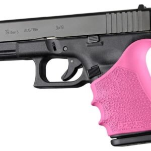 https3A2F2Fmedia.chattanoogashooting.com2Fimages2Fproduct2FHA170572FHA17057.jpg Hogue HandAll Beavertail Grip Sleeve Glock 19 23 32 38 Gen 1-2-5 Pink