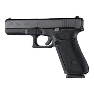 https3A2F2Fmedia.chattanoogashooting.com2Fimages2Fproduct2FHA171782FHA17178-1.jpg Hogue Wrapter Adhesive Grip Glock 17/17 MOS/34 MOS/45/45 MOS/19x (Gen 5) No Backstrap Rubber Block Texture Black