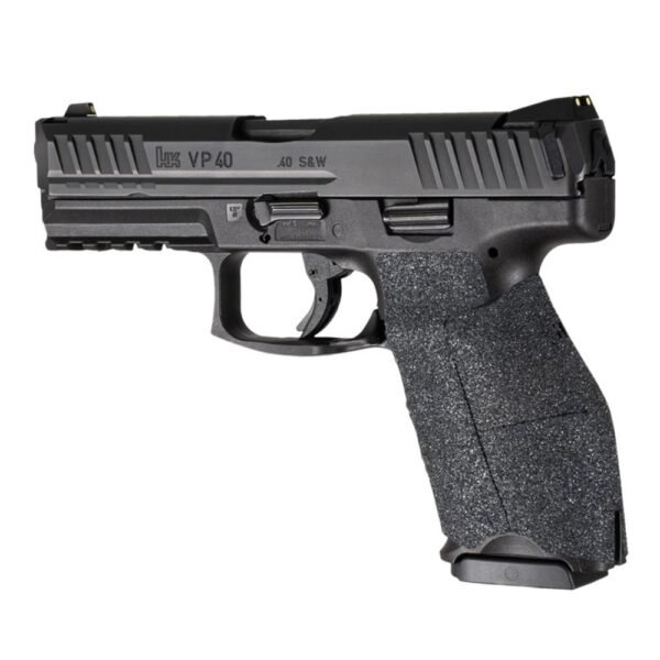https3A2F2Fmedia.chattanoogashooting.com2Fimages2Fproduct2FHA179592FHA17959-1.jpg Hogue Wrapter Adhesive Grip H&K VP9 & VP40 Medium Grip Module Heavy Grit Black