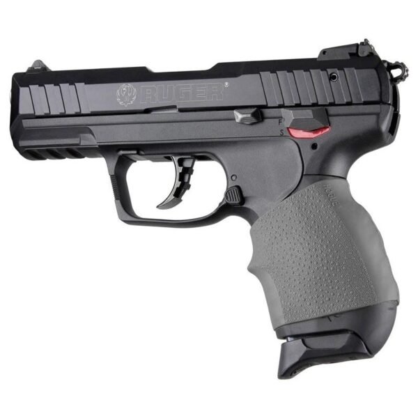 https3A2F2Fmedia.chattanoogashooting.com2Fimages2Fproduct2FHA180022FHA18002-1.jpg Hogue HandAll Jr. Small Size Handgun Grip Sleeve Slate Grey