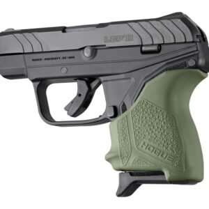 https3A2F2Fmedia.chattanoogashooting.com2Fimages2Fproduct2FHA181212FHA18121.jpg Hogue HandAll Beavertail Grip Sleeve for Ruger LCP II-OD Green