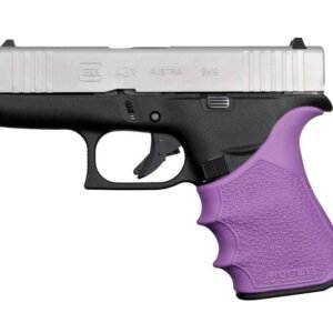 https3A2F2Fmedia.chattanoogashooting.com2Fimages2Fproduct2FHA182162FHA18216.jpg Hogue HandAll Beavertail Grip Sleeve Glock 43X 48 - Purple