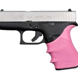 https3A2F2Fmedia.chattanoogashooting.com2Fimages2Fproduct2FHA182172FHA18217.jpg Hogue HandAll Beavertail Grip Sleeve Glock 43X 48 - Pink