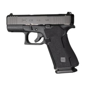 https3A2F2Fmedia.chattanoogashooting.com2Fimages2Fproduct2FHA182602FHA18260-1.jpg Hogue Wrapter Adhesive Grip Glock 43x/48 Rubber Grain Texture Black
